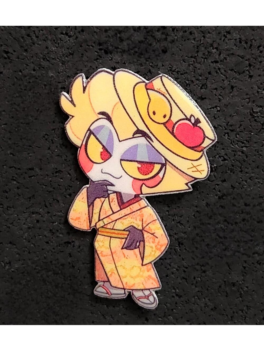 Lucifer kimono pin - Hazbin Hotel